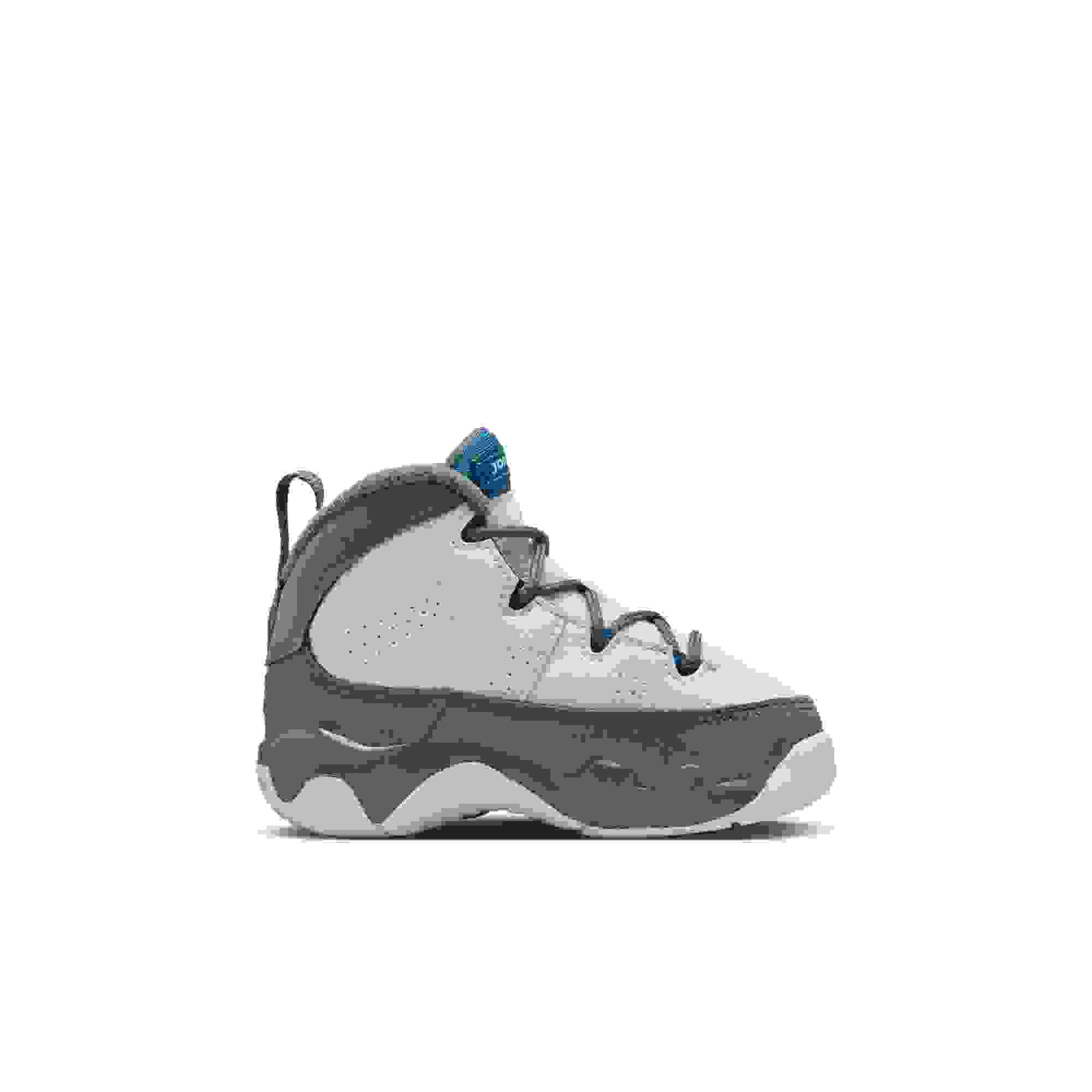 Jordan 9 Retro Toddler Kids' "Flint Grey" Shoe